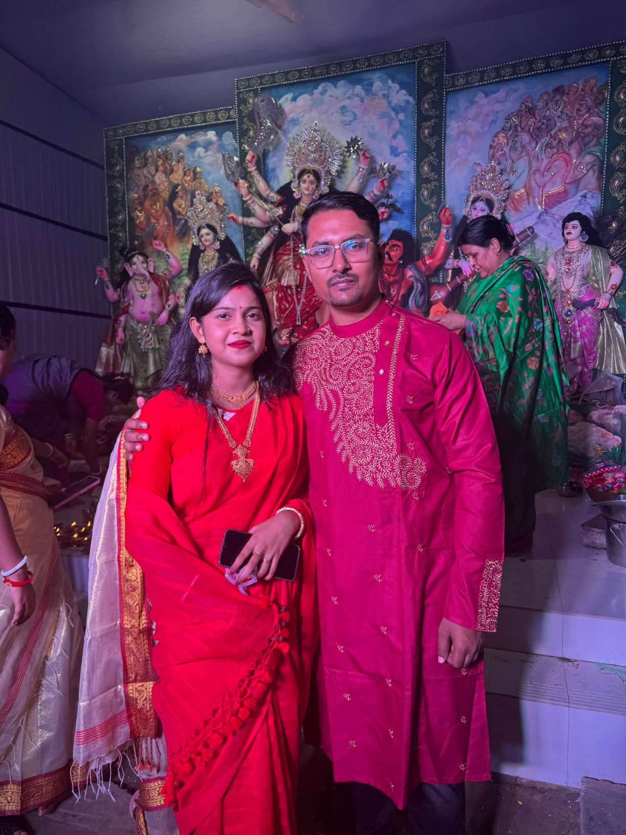 শ্রী শ্রী দূর্গাপূজা ২০২৬ ইং — durgaPuja photo by Subroto Das